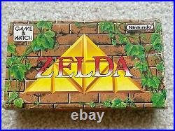 Nintendo Game & Watch Zelda Multi Screen Handheld ZL-65 w Original Box Complete