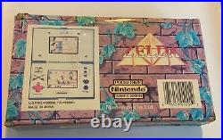 Nintendo Game & Watch Zelda Multiscreen 1980s Complete In Box With Manual