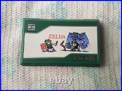 Nintendo Game & Watch Zelda Rare Retro and Vintage 1989 ZL-65 VGC