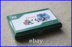 Nintendo Game & Watch Zelda Zl-65 1989 Superb Condition + Faceplate Film Intact