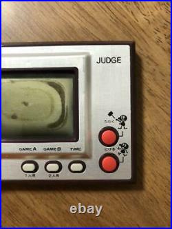 Nintendo Game & Watch judge vintage rare japan used
