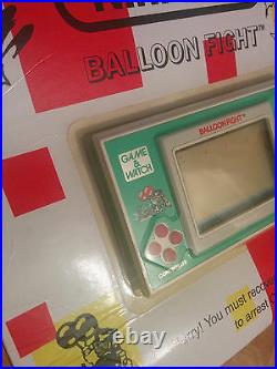 Nintendo Game and Watch BALLOON FIGHT SEALED! On card never opened