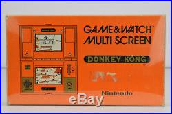 Nintendo Game and Watch Donkey Kong Boxed Multi Screen DK-52 LCD Handheld 3rd Ed