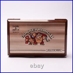 Nintendo Game and Watch Donkey Kong II -w Battery Cover WORKING JR-55 1983