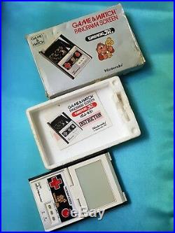 Nintendo Game and Watch Donkey Kong Jr Panorama CJ-93 Boxed