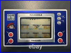 Nintendo Game and Watch Manhole 1983 Vintage Original Boxed Working