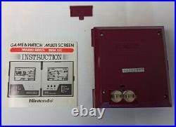 Nintendo Game and Watch Mario Bros Game Multi Screen Working + Instructions