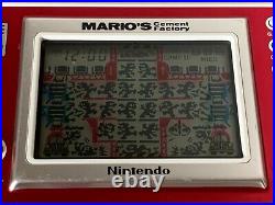 Nintendo Game and Watch Mario's Cement Factory Game -? Massive Price Crash