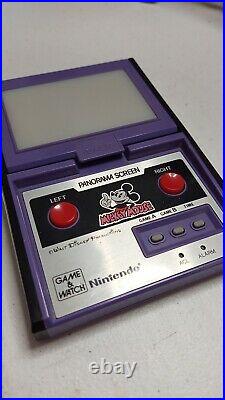 Nintendo Game and Watch Mickey Mouse Panorama Game Tested and Working 1984
