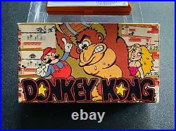 Nintendo Game and Watch POCKETSIZE Donkey Kong COMPLETE CIB manual box lcd