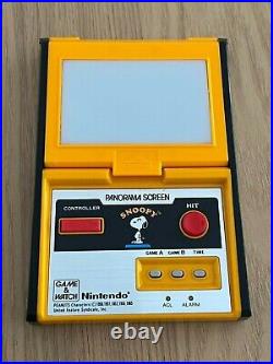 Nintendo Game and Watch Panorama Snoopy 1983 LCD Game Make a Sensible Offer