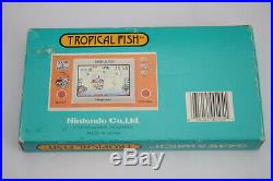 Nintendo Game and Watch Tropical Fish Wide Screen TF-104 Boxed LCD Handheld VGC
