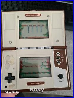 Nintendo Game & watch Donkey Kong 2 II JR-55 Multi Screen Vintage game Tested