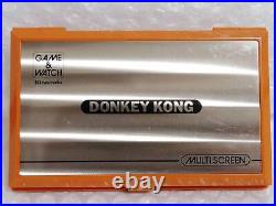 Nintendo Game & watch Donkey Kong DK-52 Multi Screen Vintage game withBox Tested