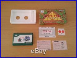 Nintendo Game&watch Multiscreen Zelda Zl-65 Complete In Box Unused Mint Rare+