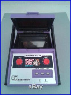 Nintendo Game&watch Panorama Donkey Kong Circus Mk-96 Muy Buen Estado Ver