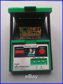 Nintendo Game&watch Panorama Popeye Pg-92 Near Mint Condition Full Working