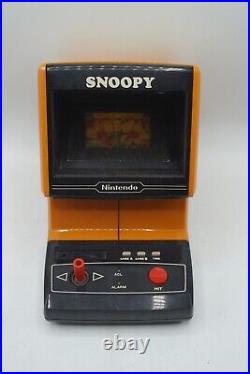 Nintendo Game & watch Tabletop Snoopy SM-73 Good Condition QQ40