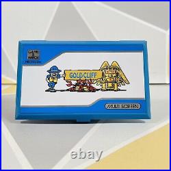 Nintendo Gold Cliff Game & Watch 1988 Multiscreen Console MW64