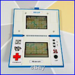 Nintendo Gold Cliff Game & Watch 1988 Multiscreen Console MW64