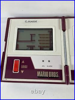 Nintendo Mario Bros Game and Watch split screen- Brand New Batteries