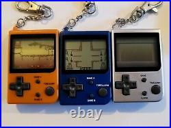 Nintendo Mini Classics Keyring LCD Game & Watch Collection 1998 & 2014 editions
