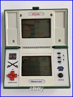 Nintendo Multi Screen Zelda Game and Watch Rare Vintage Tested And Working