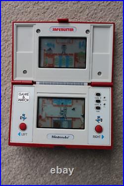 Nintendo Safebuster Game & Watch Jb-63 1988 Superb With Faceplate Film Intact