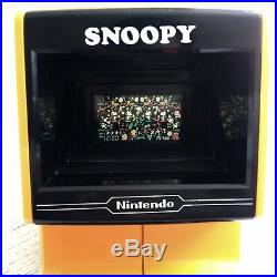 Nintendo Snoopy Tabletop Video Game & Watch RARE, Working with battery cover