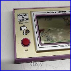 Nintendo Snoopy Tennis Game Watch From Japan