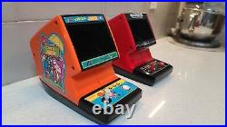 Nintendo Tabletop Watch LOT of 2 (Donkey Kong Jr. & Mario's Cement Factory)