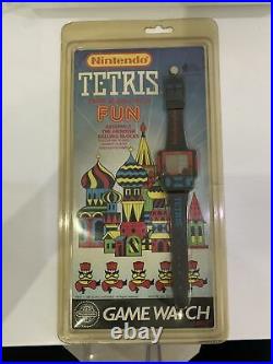 Nintendo Tetris Game Watch Retro Rare Vintage Nelsonic Zeon