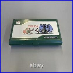Nintendo The Legend of Zelda Game and Watch Vintage 1989 Excellent Works Great