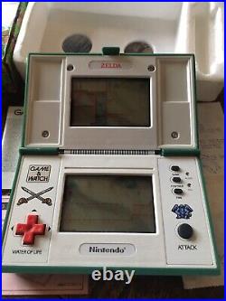 Nintendo Zelda Game & Watch Boxed FULLY COMPLETE instructions