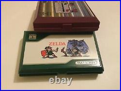 Nintendo Zelda Hand Held Game & Watch & Mario Bros Multi Screen Game Vintage