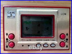 Nintendo game and watch Lion 1981 WORKING UK SELLER