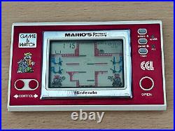 Nintendo game & watch Mario cement factory Boxed with Instructions