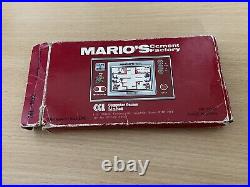 Nintendo game & watch Mario cement factory Boxed with Instructions