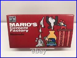 Nintendo game & watch Marios Cement Factory ML-102