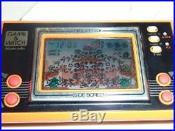 Nintendo game & watch fire attack Id-29 wide screen boxed with booklet