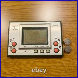 Nintendo game & watch judge silver operation confirmed vintage rare from japan