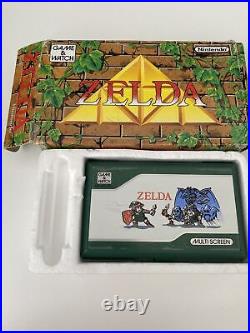 Nintendo game watch the legend of zelda ZL-65 Box has seen better Days