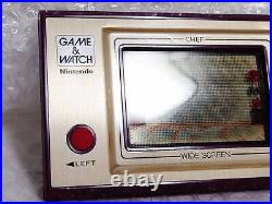 No Check Items Discontinued Poor Condition Nintendo Game Watch Wide Screen