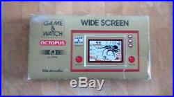 OCTOPUS OC-22 1981 Nintendo game and Watch boxed