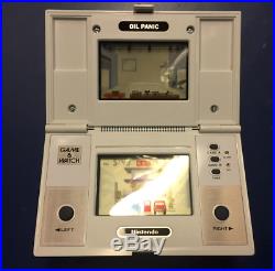 Oil Panic Nintendo Game & Watch With Box & Instructions Multi Screen 1982