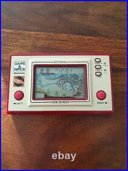 Original Nintendo Game and Watch Octopus