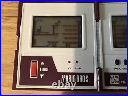 Original Nintendo Mario Bros Game and Watch 1983 Multi-Screen MW-56 36463159