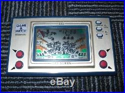 RARE! Holy grail EGG game & watch NINTENDO lcd electronic HANDHELD fully working