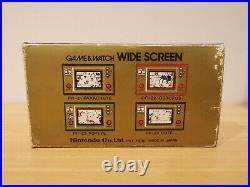 RARE -Nintendo Game & Watch EG-26 EGG 1981 With Box and Booklet