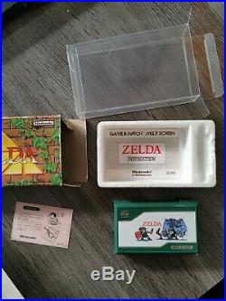 RARE Nintendo Game & Watch Zelda ZL-65 Multi Screen 1989 very good condition